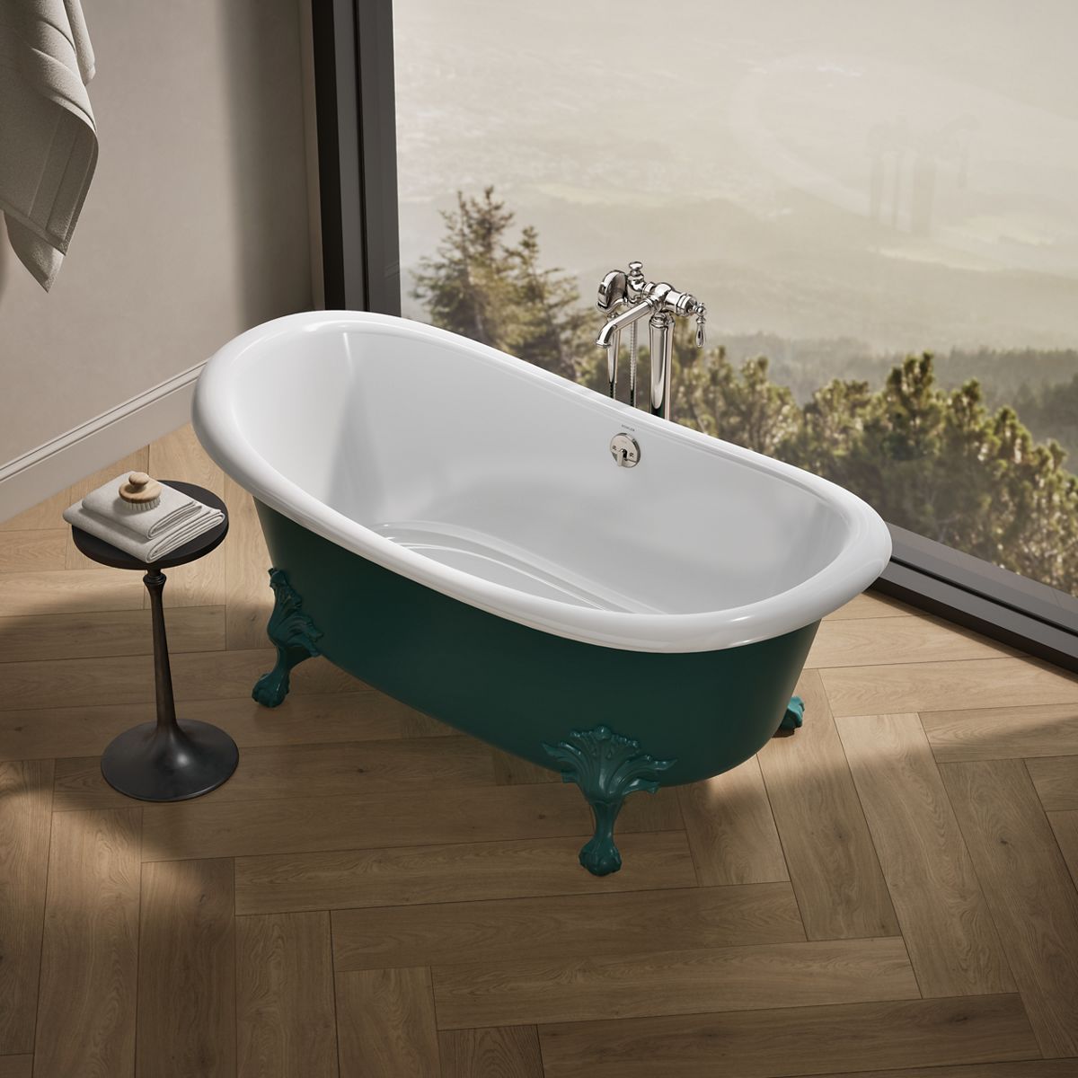 Products in use in close room view