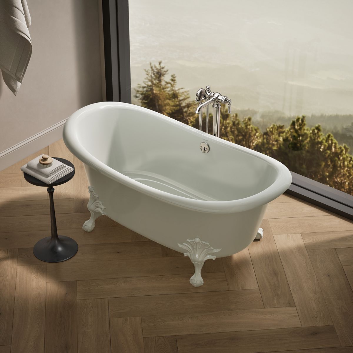 Products in use in close room view