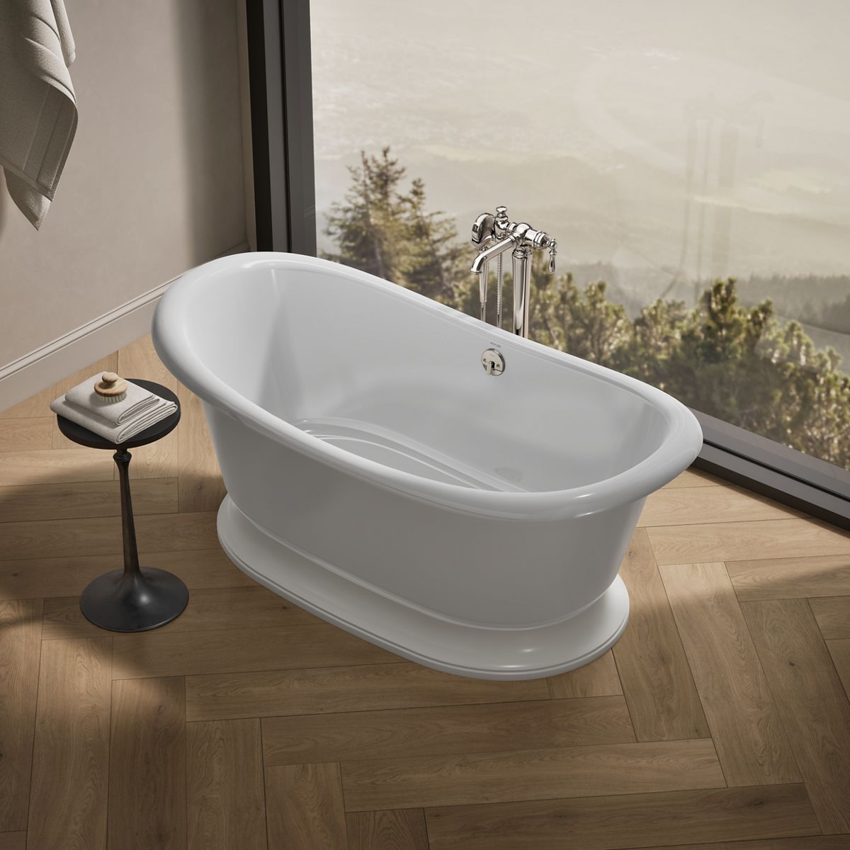 Products in use in close room view