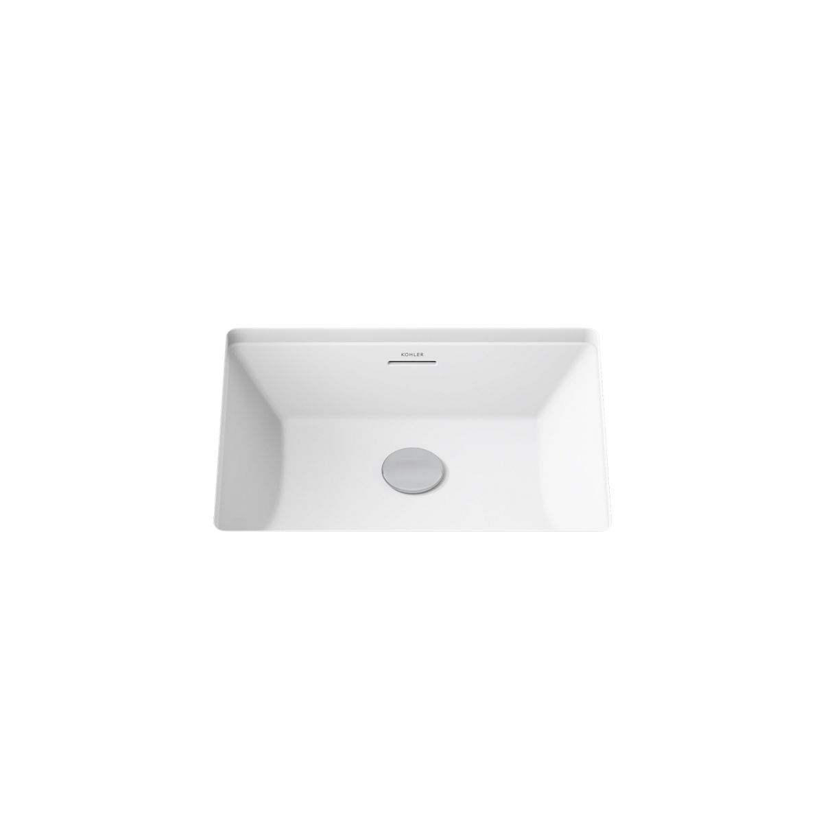 Brazn Rectangle Undermount Bathroom Sink | K-21058 | KOHLER