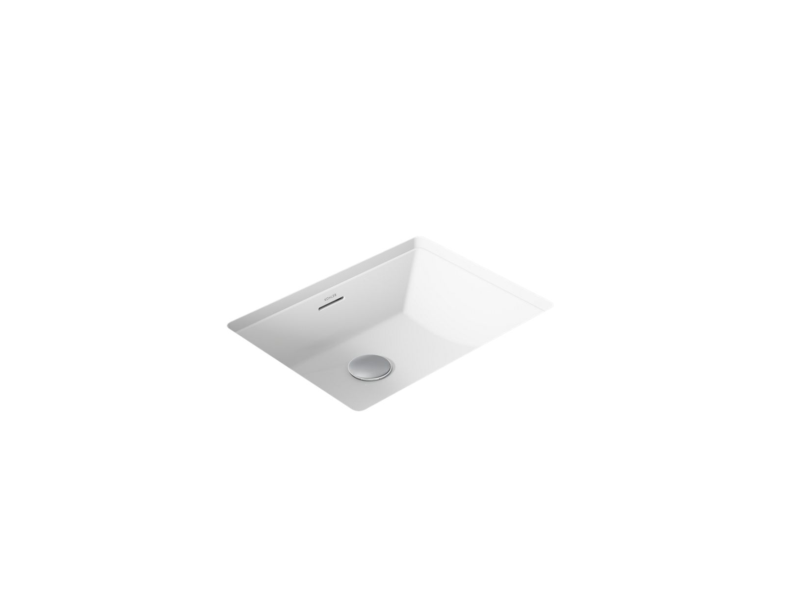 Brazn 21-1/4" rectangular undermount bathroom sink