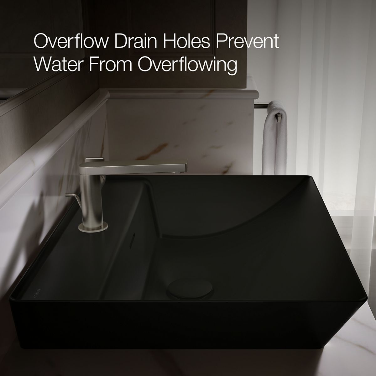 angled view, not straight-on, 1-point perspective