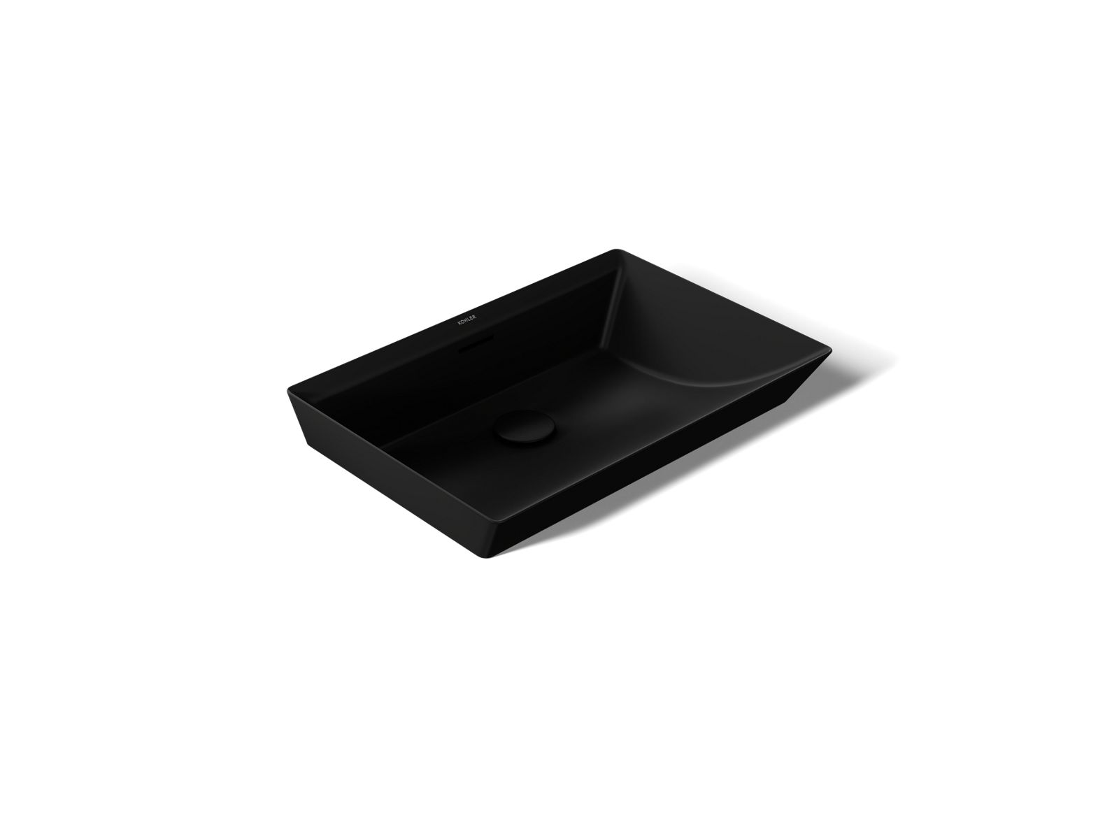 Brazn 23" rectangular vessel bathroom sink