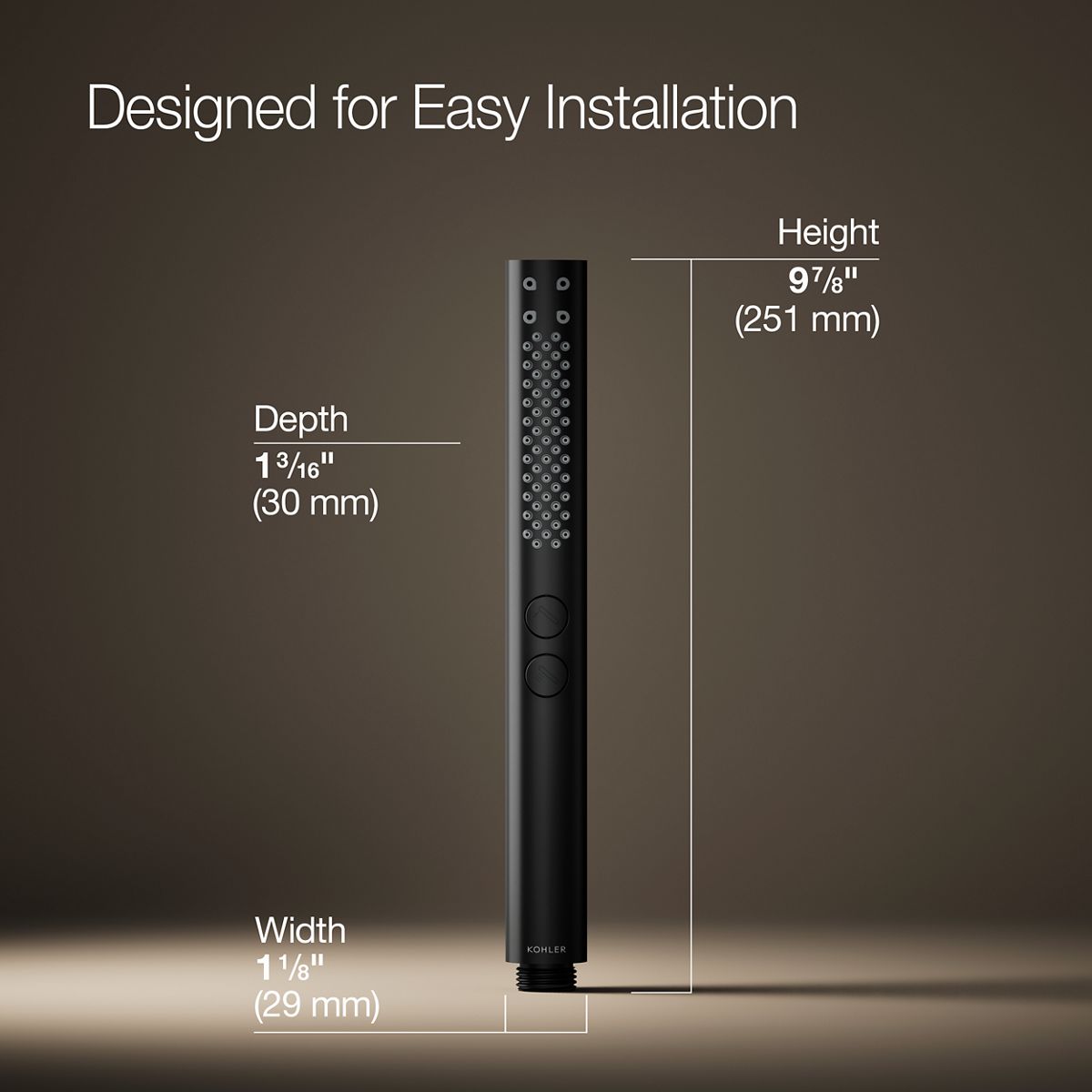 Shift+ Round Handshower, 2.5 GPM | K-21335 | KOHLER