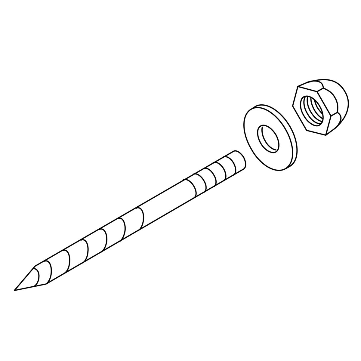 Closet Screw Assembly