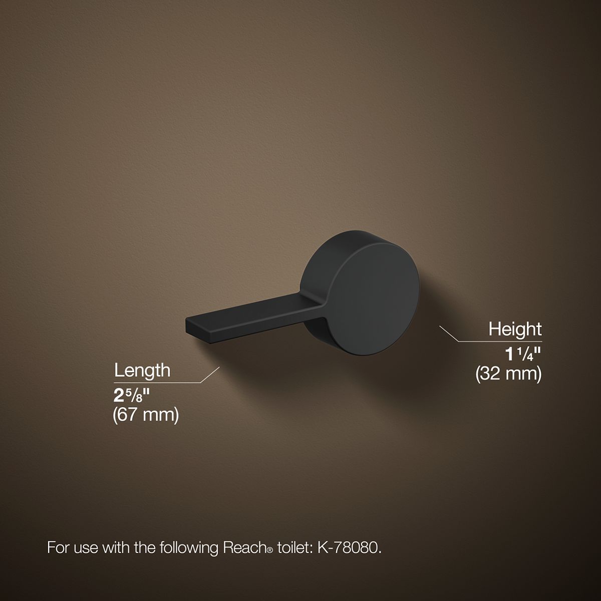KOHLER | K-21710-R | Reach Right-Hand Trip Lever