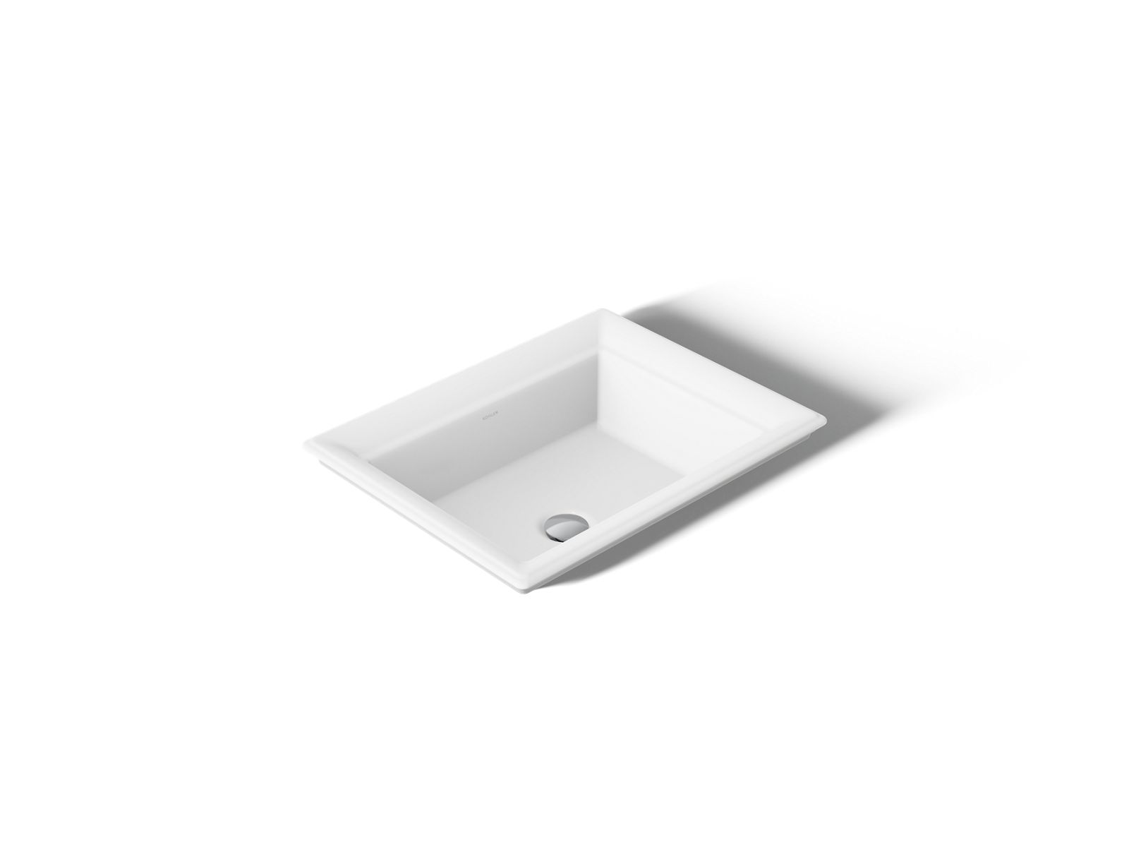 Artifacts 21" rectangular drop-in bathroom sink