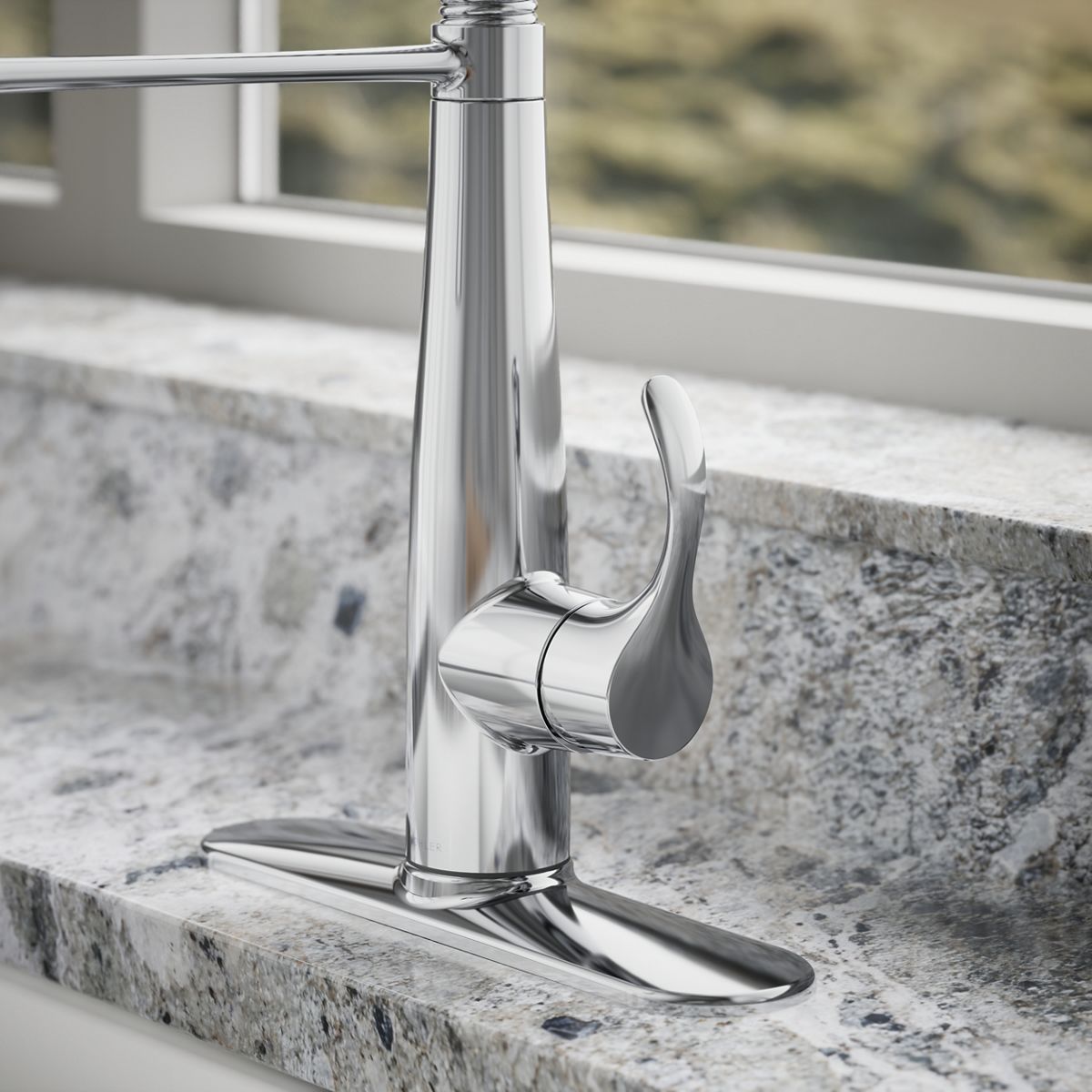 close-up view of product detail function