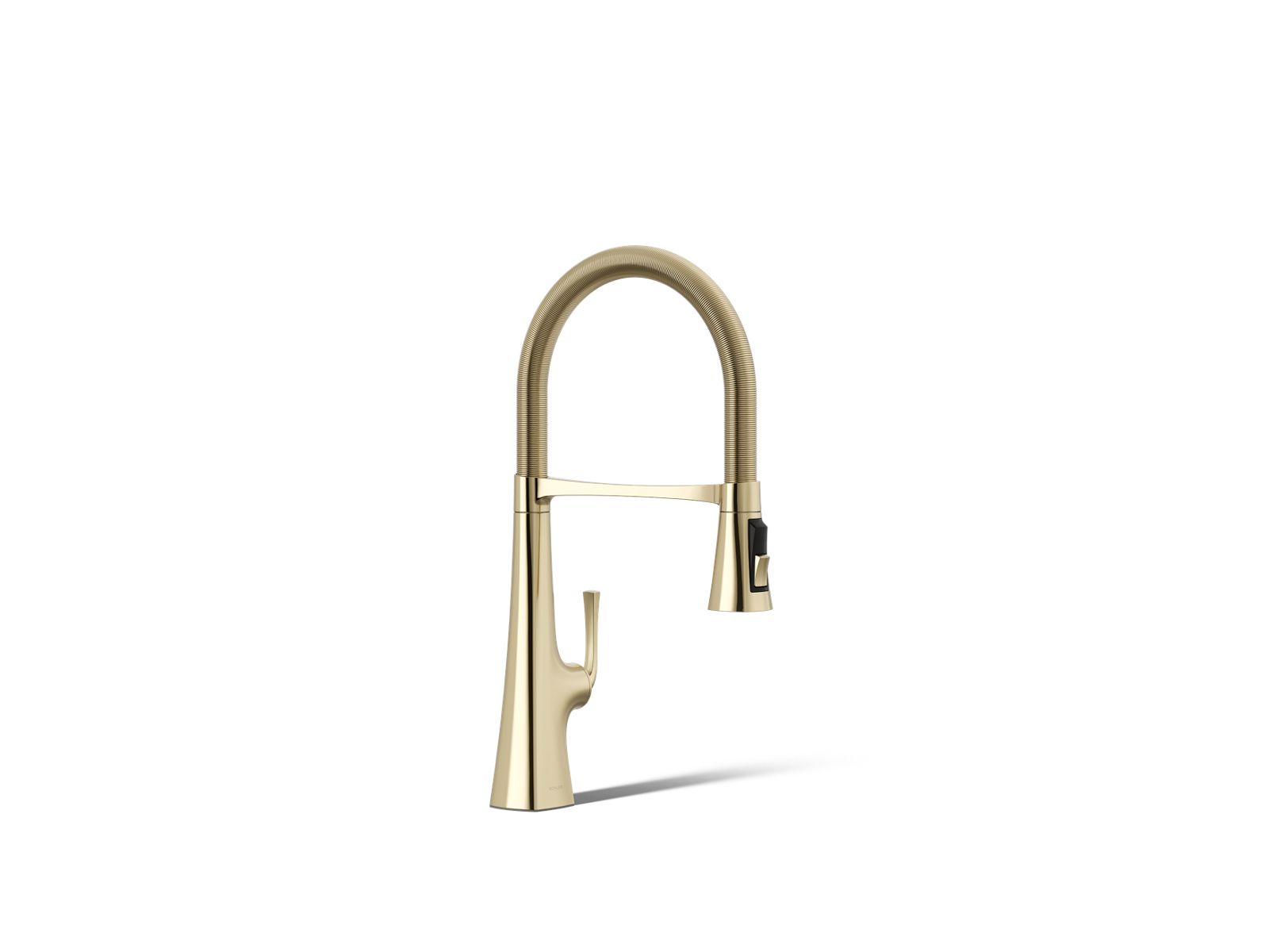 Graze Semi-professional kitchen sink faucet with three-function sprayhead