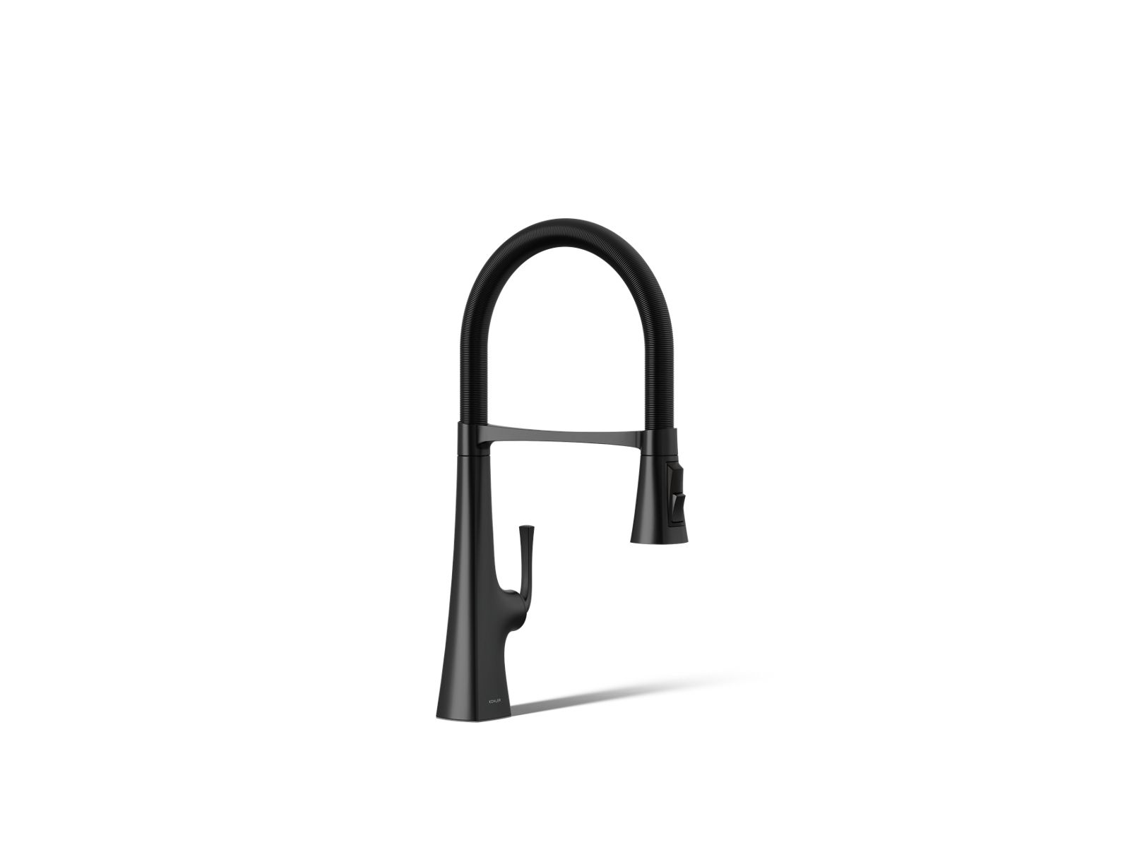 Graze Semi-professional kitchen sink faucet with three-function sprayhead
