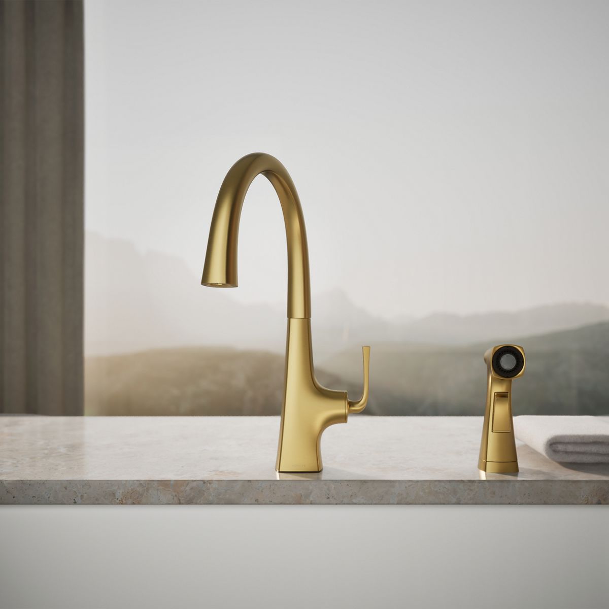 Graze Kitchen Sink Faucet with Side spray | K-22064 | KOHLER