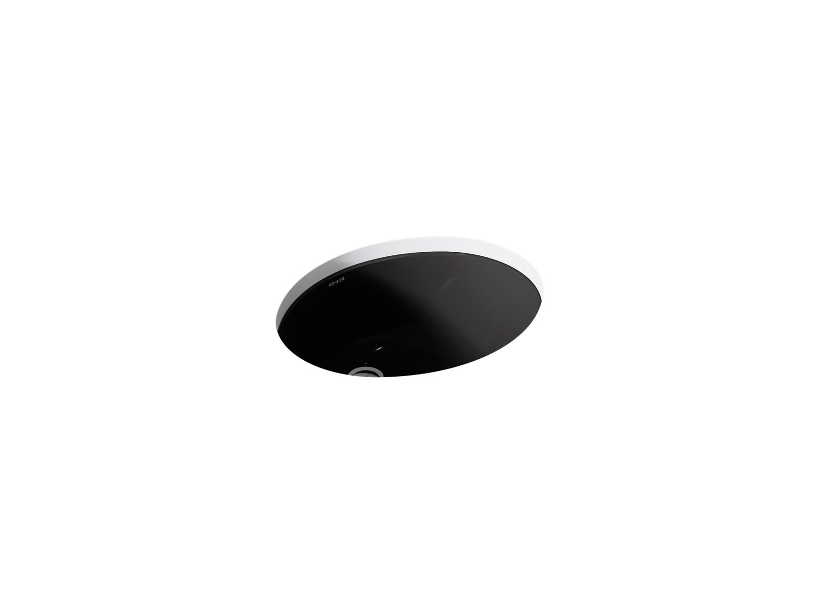 Caxton 17" oval undermount bathroom sink