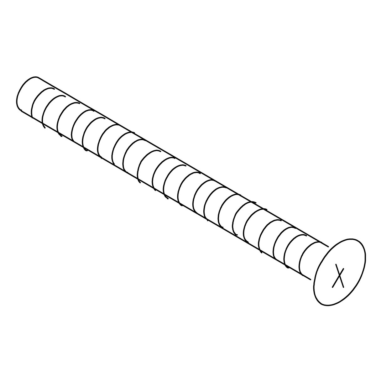 Kohler Genuine Parts Screw 10-24NC-2A X 2.125 - Polished Nickel