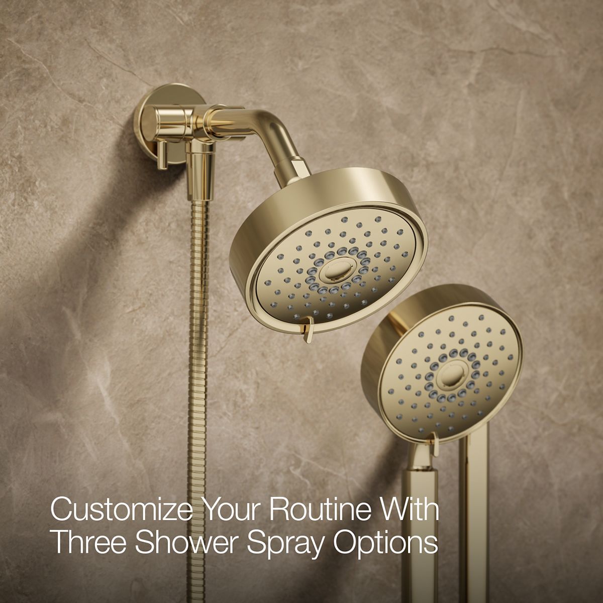 Purist Showering Kit, 1.75 gpm | K-22181-G | KOHLER