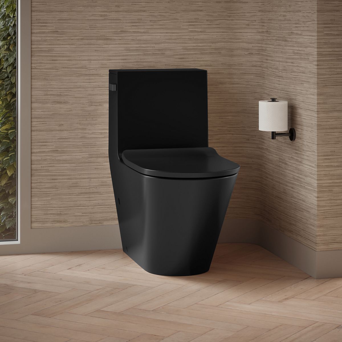 KOHLER | 22378 | Brazn™| One-piece compact elongated toilet with