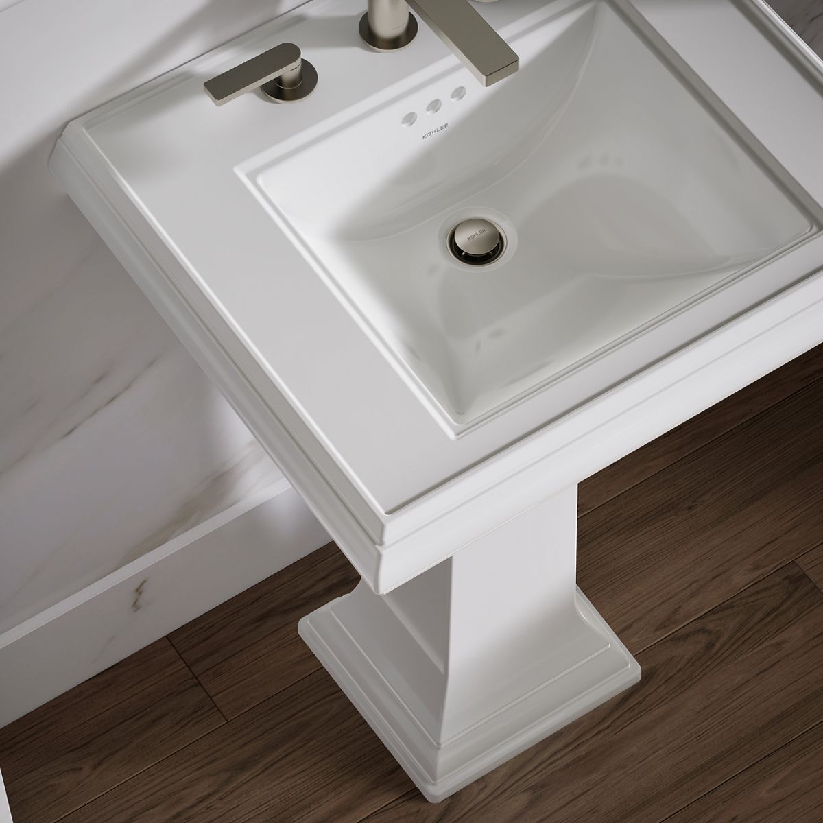 Shows close up detail of product in room