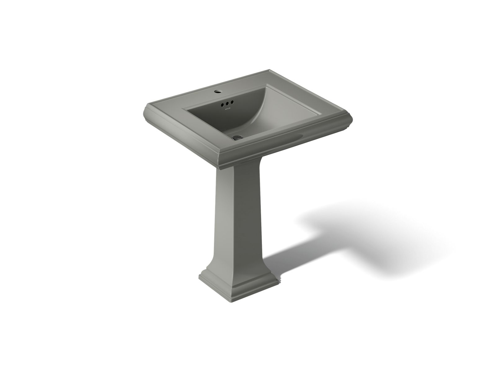 Memoirs Classic 27-1/4" rectangular pedestal bathroom sink
