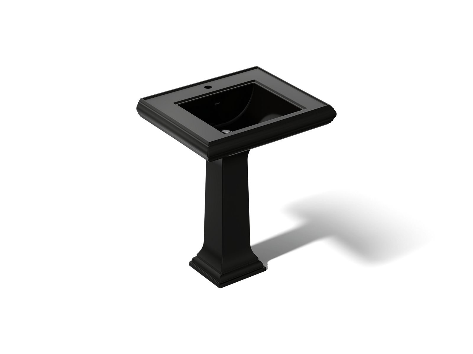 Memoirs Classic 27-1/4" rectangular pedestal bathroom sink