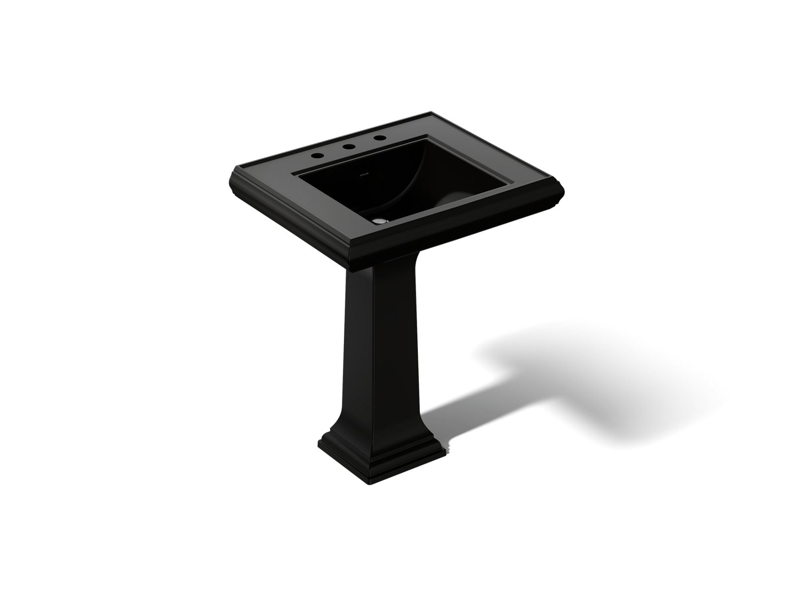 Memoirs Classic 27-1/4" rectangular pedestal bathroom sink
