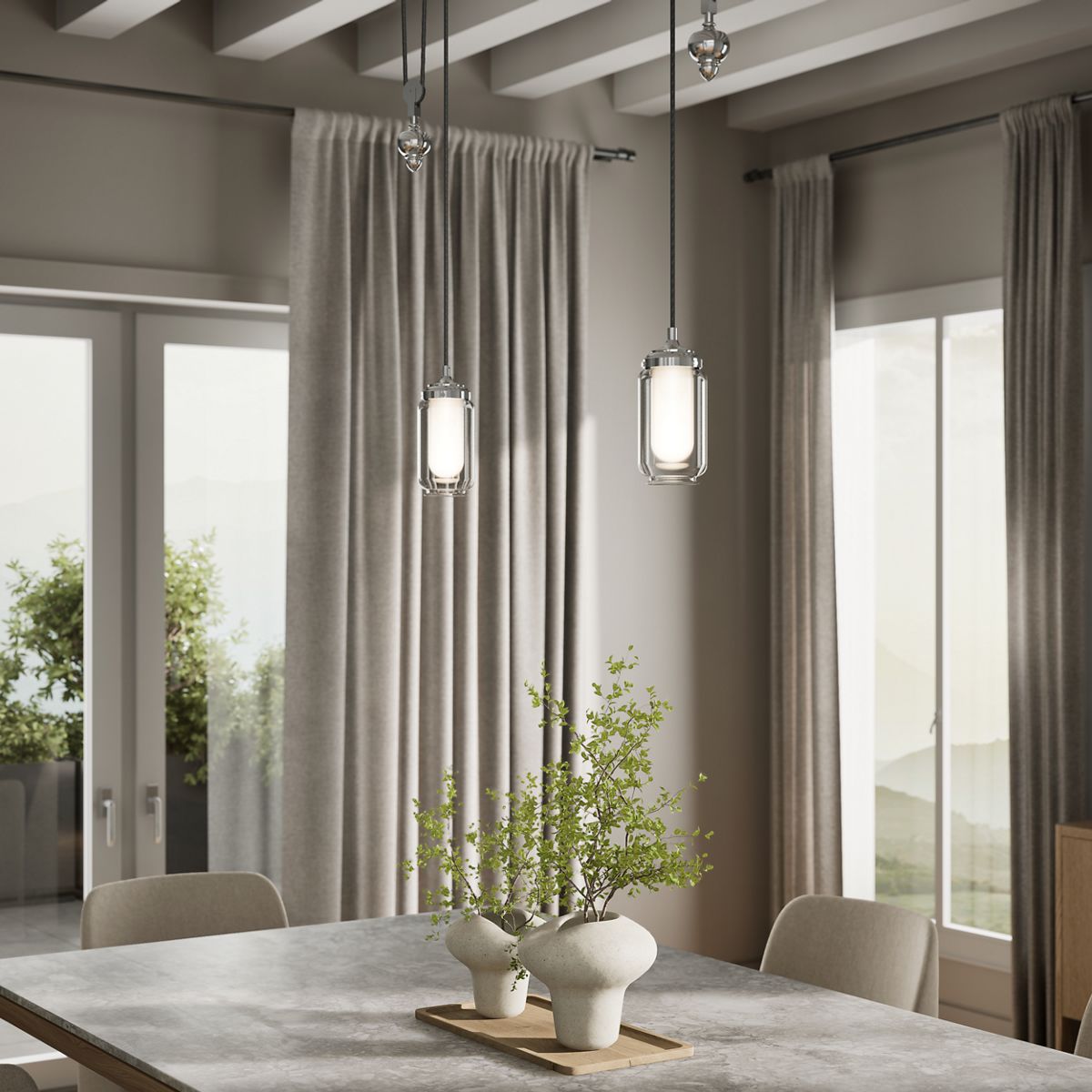 Artifacts One-Light Adjustable Pendant | K-22654-PE01 | KOHLER