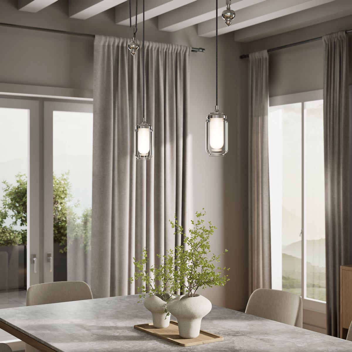 Artifacts One-Light Adjustable Pendant | K-22654-PE01 | KOHLER