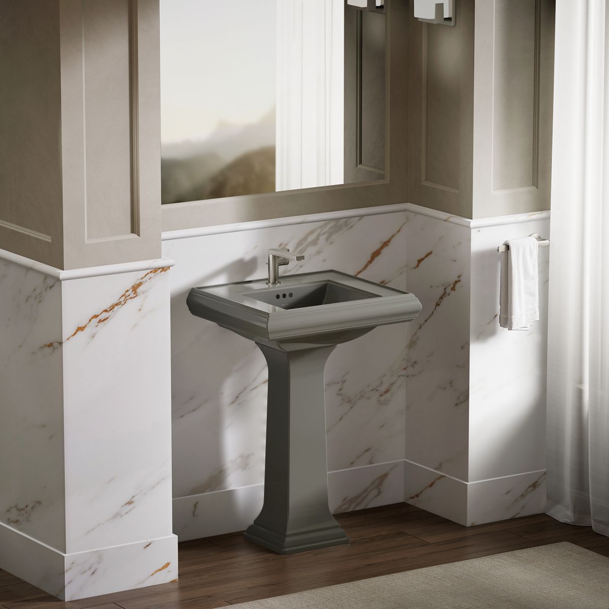 KOHLER | 2267 | Memoirs™| Bathroom sink pedestal
