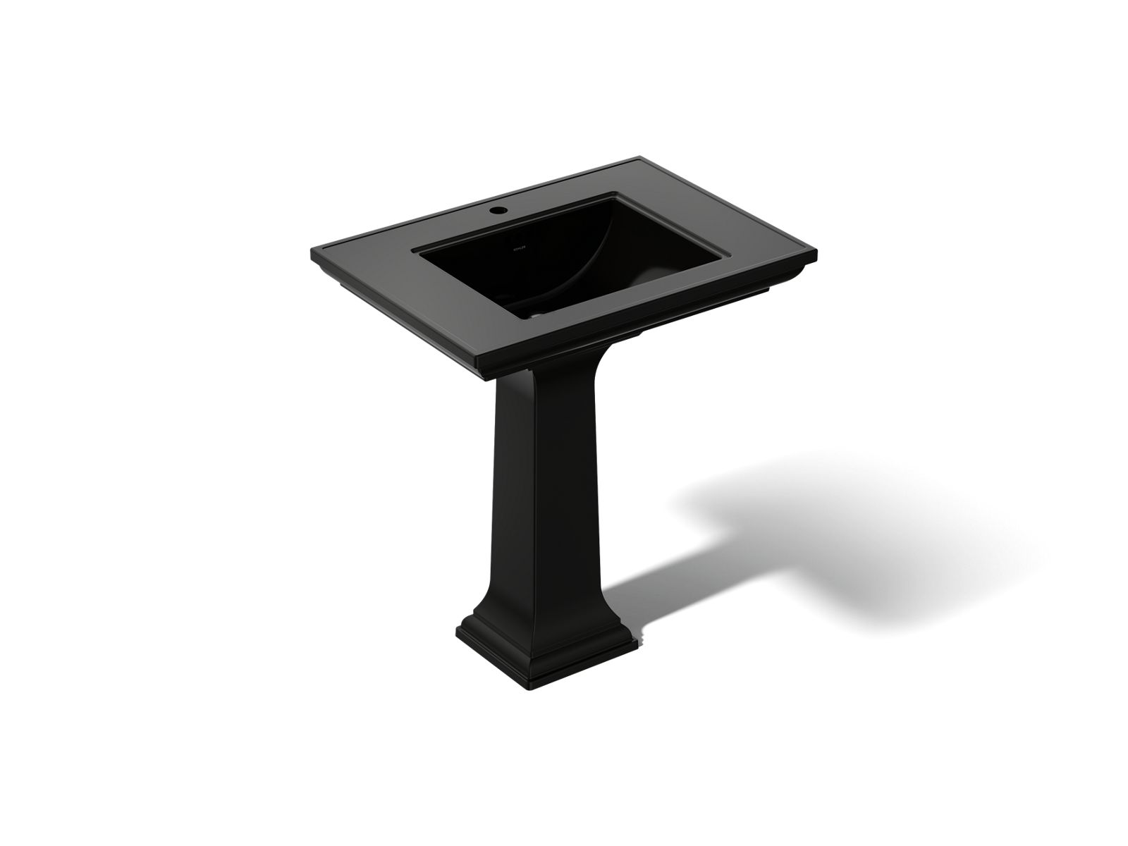 Memoirs Stately 30-3/4" rectangular pedestal bathroom sink