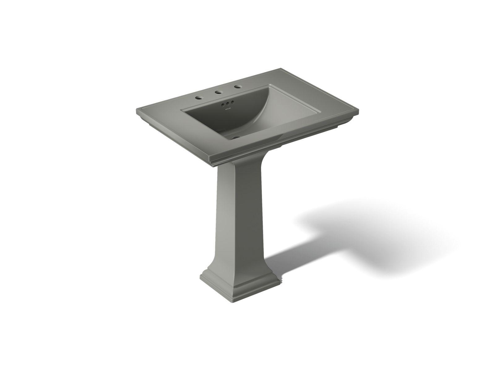 Memoirs Stately 30-3/4" rectangular pedestal bathroom sink