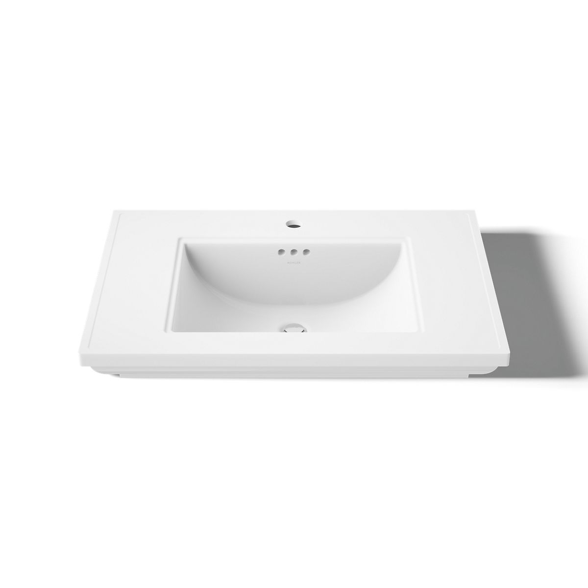 Memoirs Sink Basin with Stately Design and Single Hole | K-2269-1