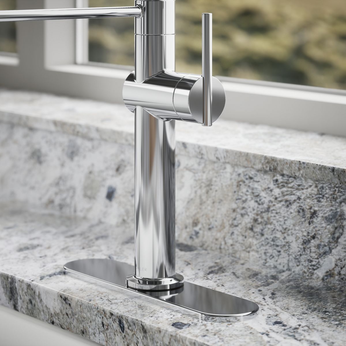 close-up view of product detail function