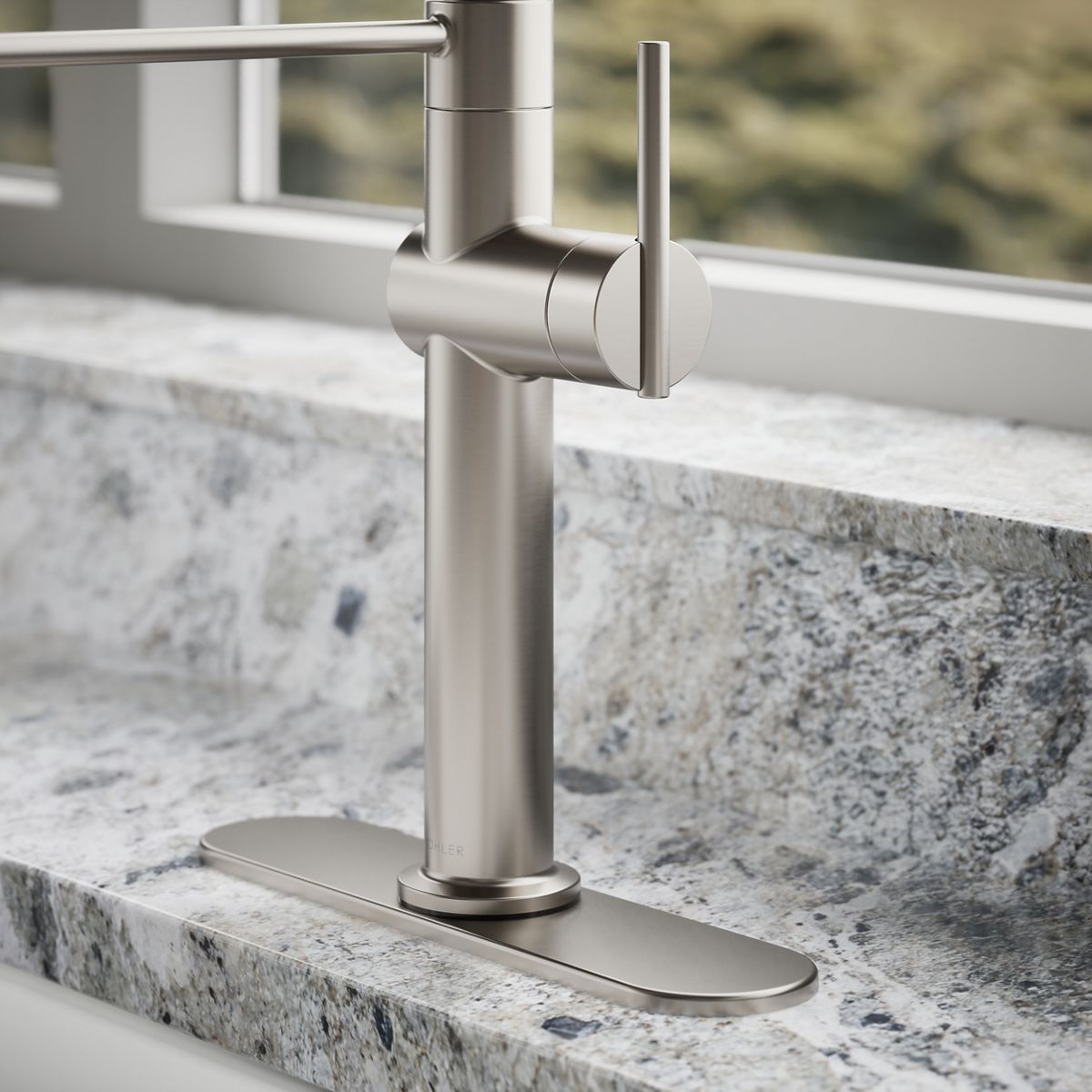 Crue Single-handle Semi-professional Kitchen Faucet | K-22973 | KOHLER