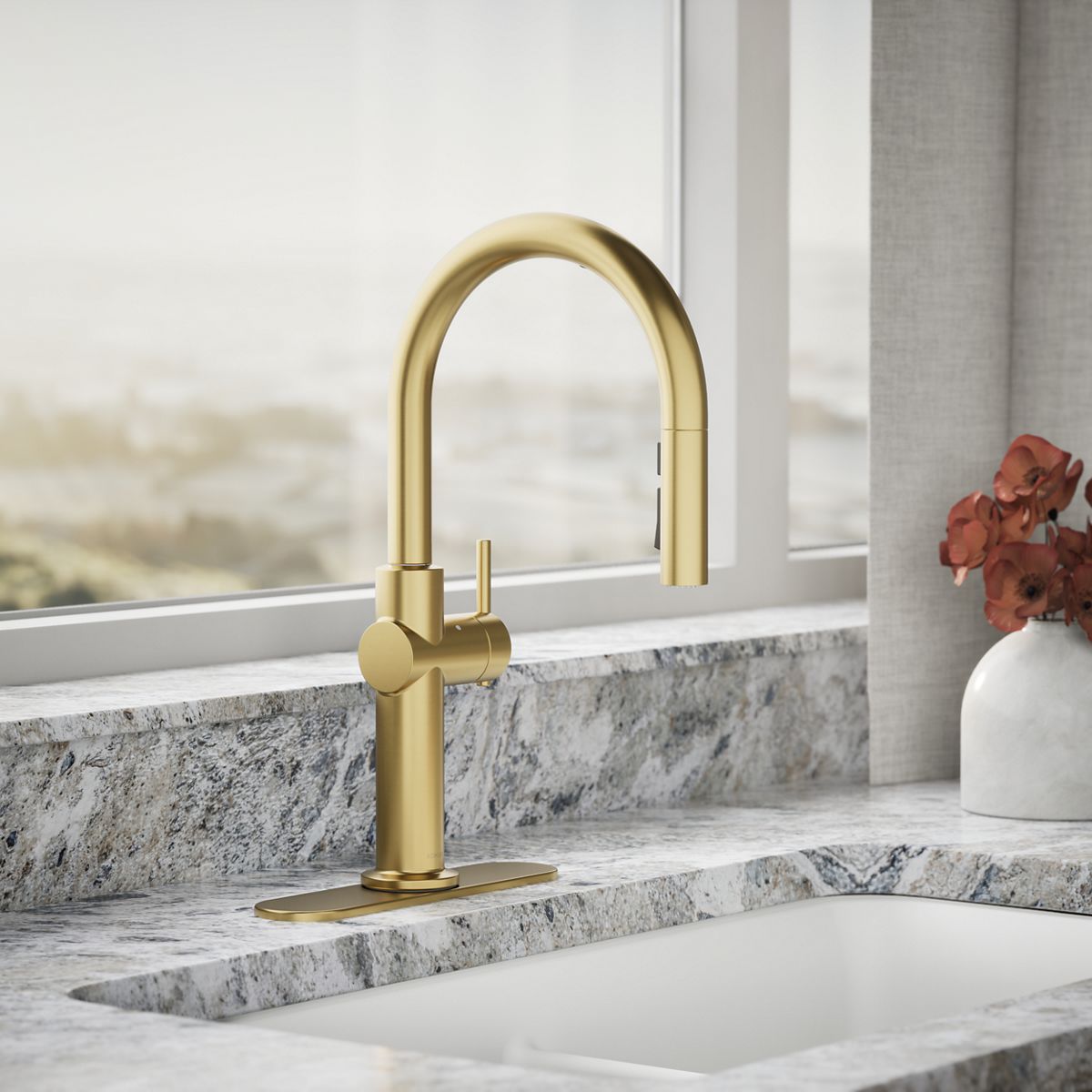 KOHLER | 22974 | Crue™| Touchless pull-down kitchen sink faucet