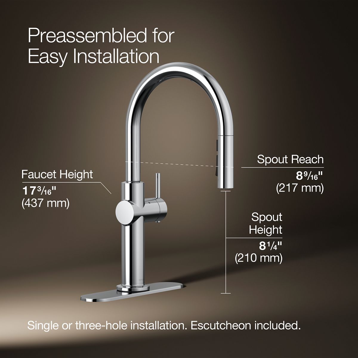 Crue Faucet with KOHLER Konnect | K-22974-WB | KOHLER
