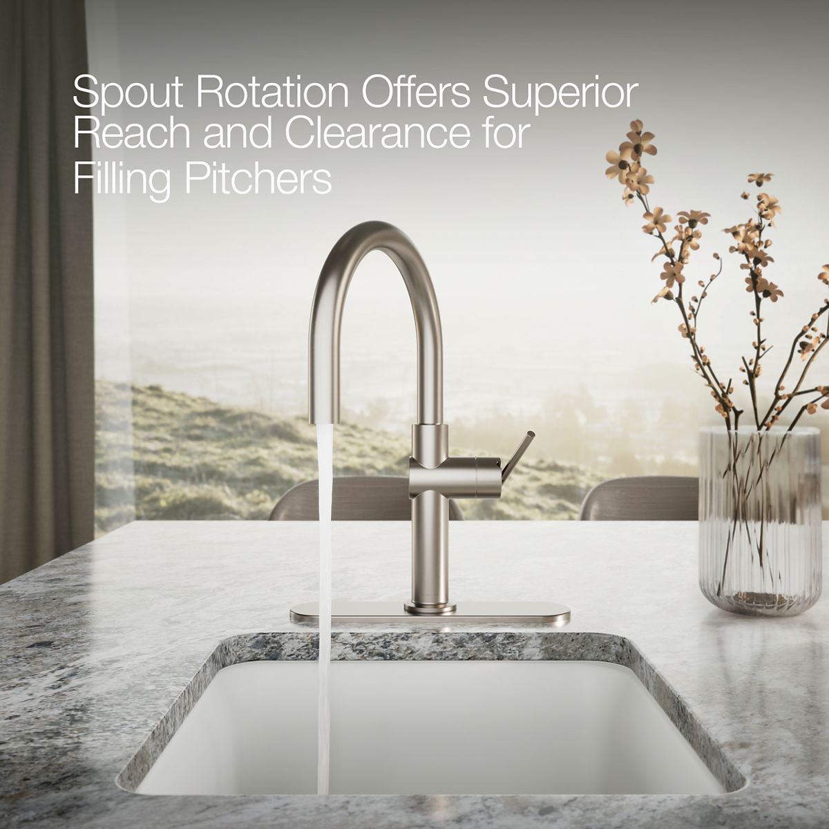 Crue Single-Handle Bar Sink Faucet | K-22975 | KOHLER