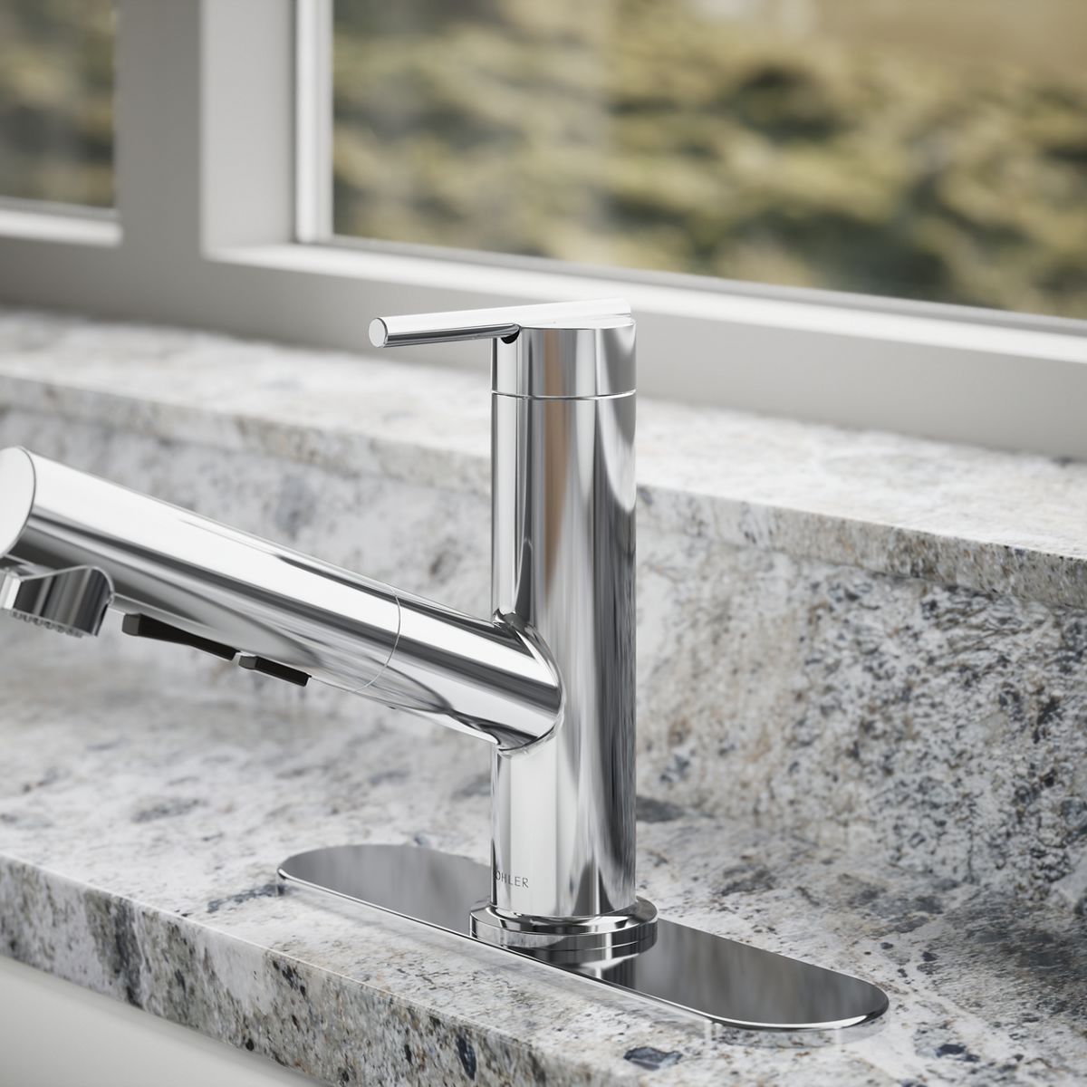 close-up view of product detail function