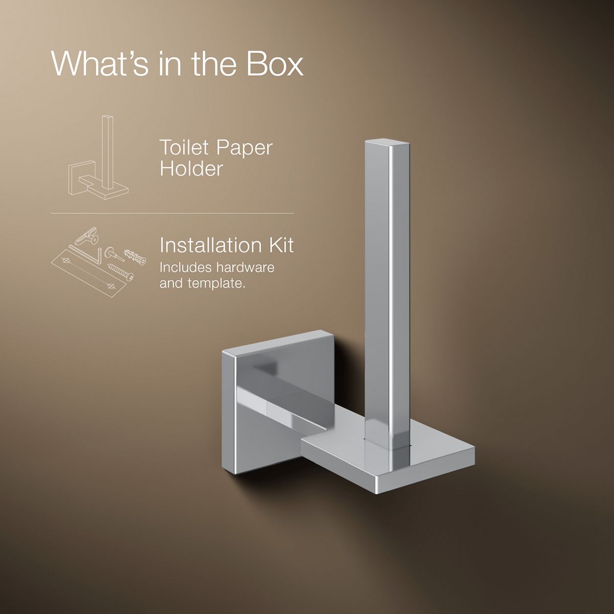 Vertical Toilet Paper Holder | K-23289 | KOHLER