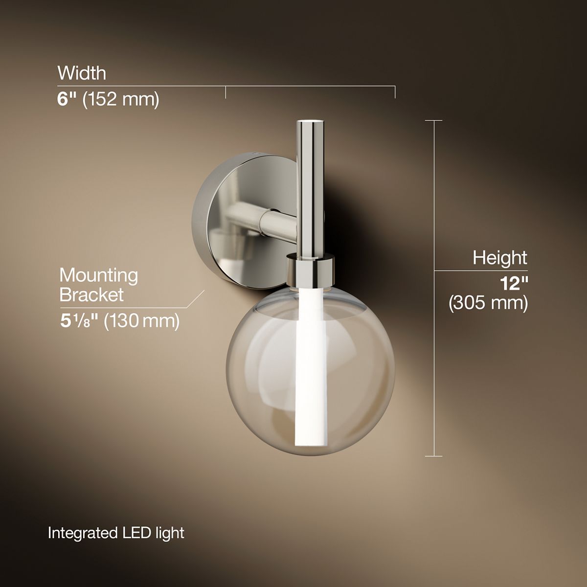 KOHLER | K-23467-SCLED | LED Lacemaker Sconce