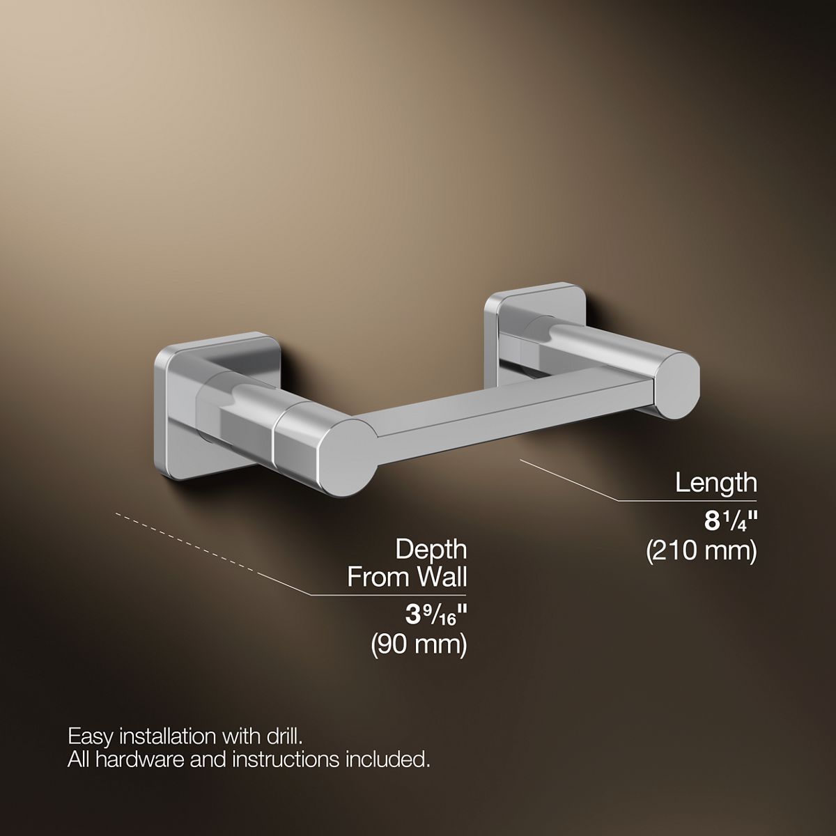 Kohler K TS97077 4G CP   Tapacubos Para Ducha (cromo Pulido
