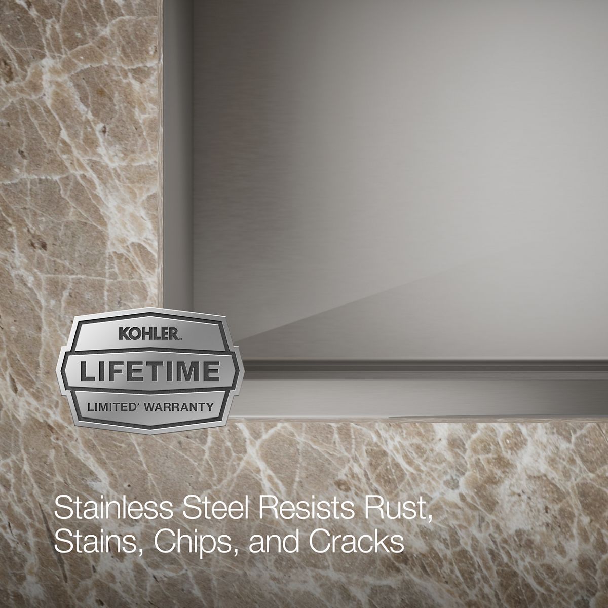 Prolific Undermount Workstation Kitchen Sink | K-23652 | KOHLER