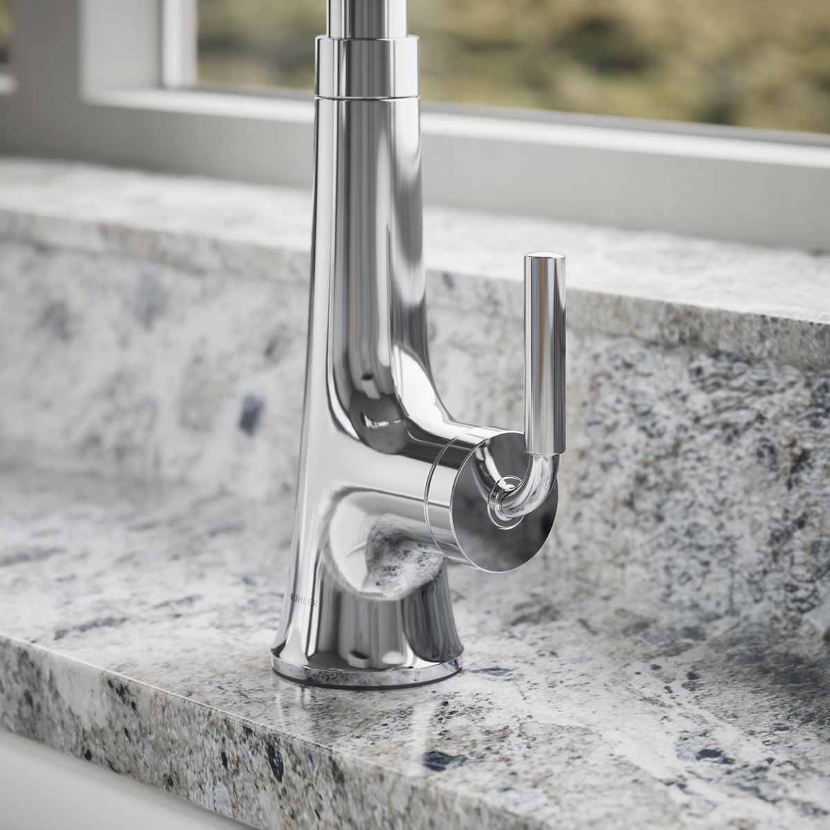 close-up view of product detail function