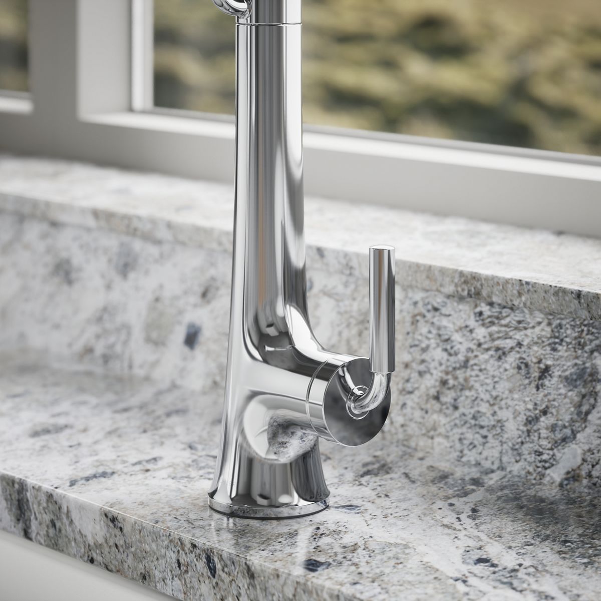 close-up view of product detail function
