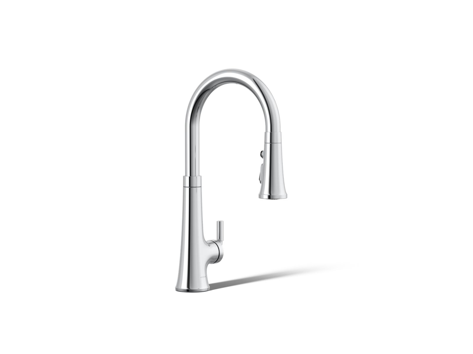 Tone Touchless pull-down kitchen sink faucet with three-function sprayhead