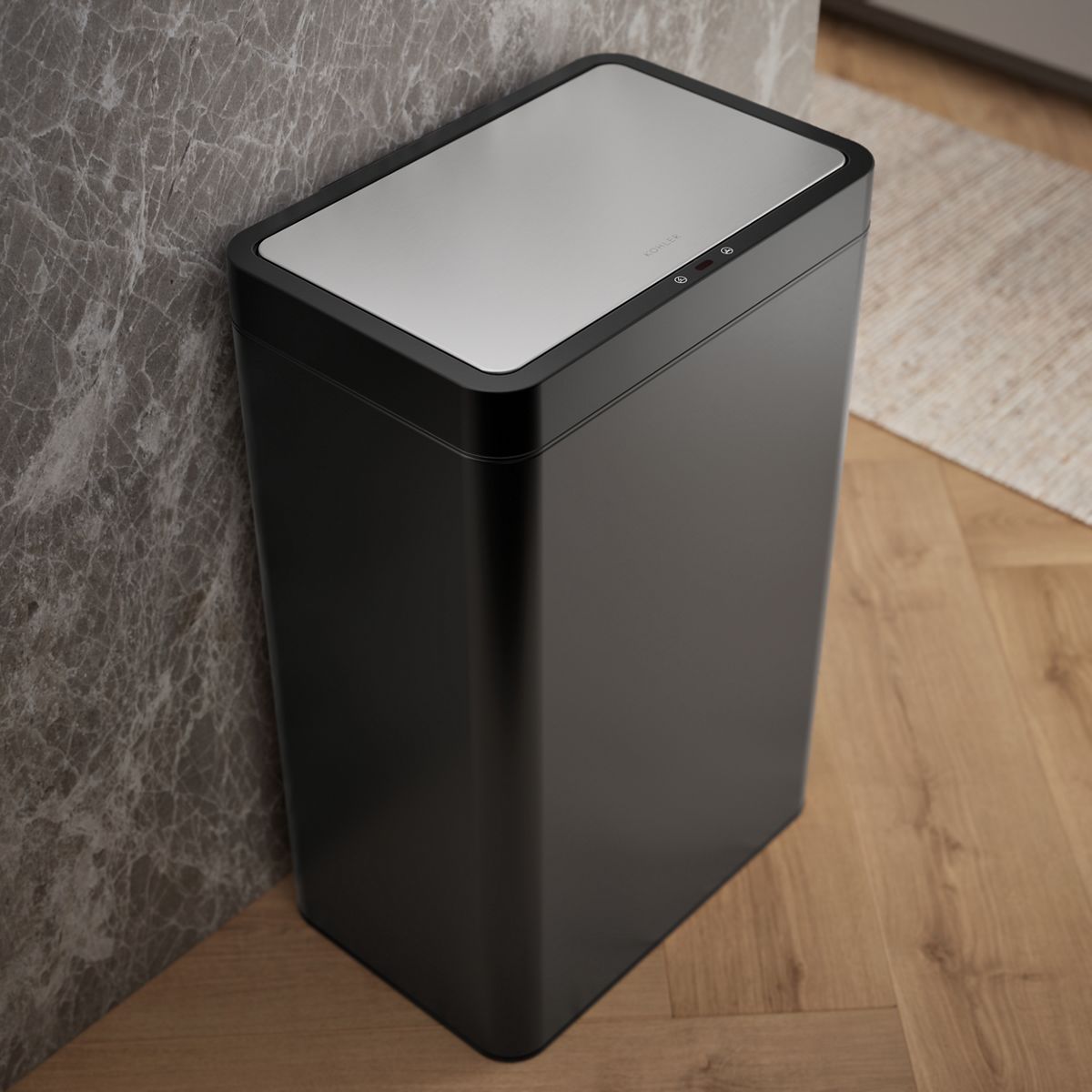 KOHLER | 23825 | undefined| 13-gallon touchless stainless steel