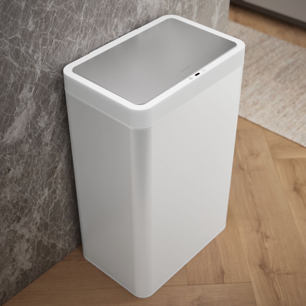 KOHLER | 23825 | undefined| 13-gallon touchless stainless steel