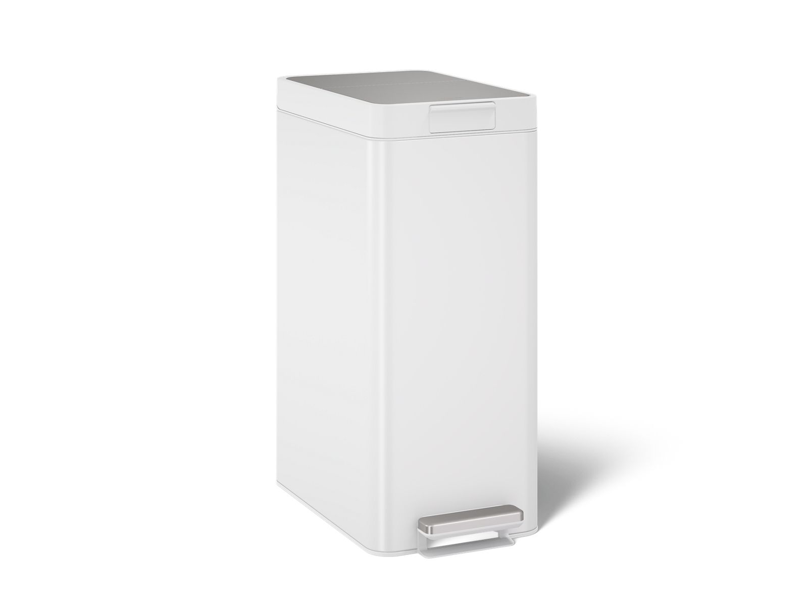 declutter23  13-Gallon SS Bifold Step Trash Can | K-23826 | KOHLER