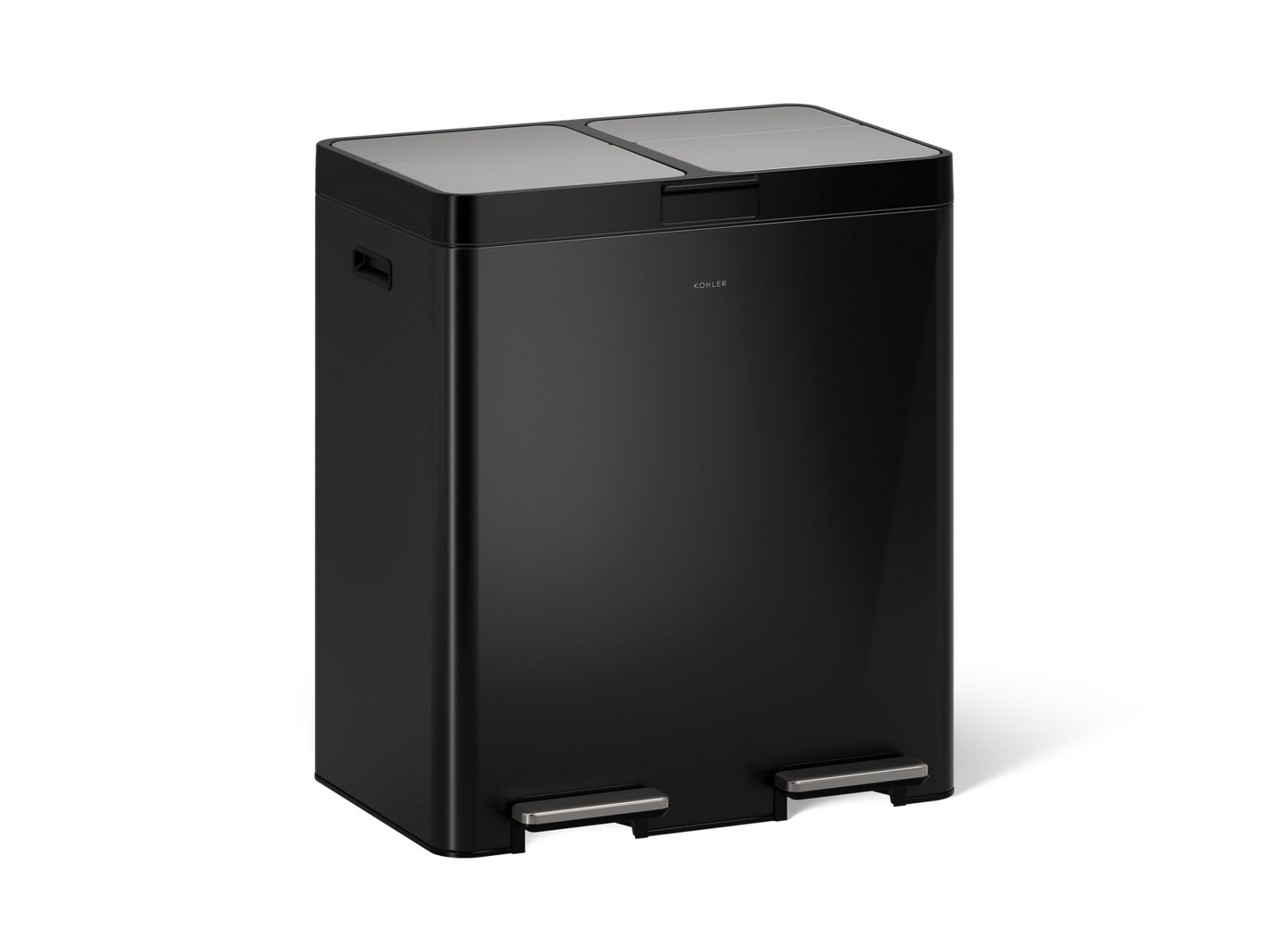 21.7 Gallon SS Dual Bin Step Trash Can | K-23828 | KOHLER