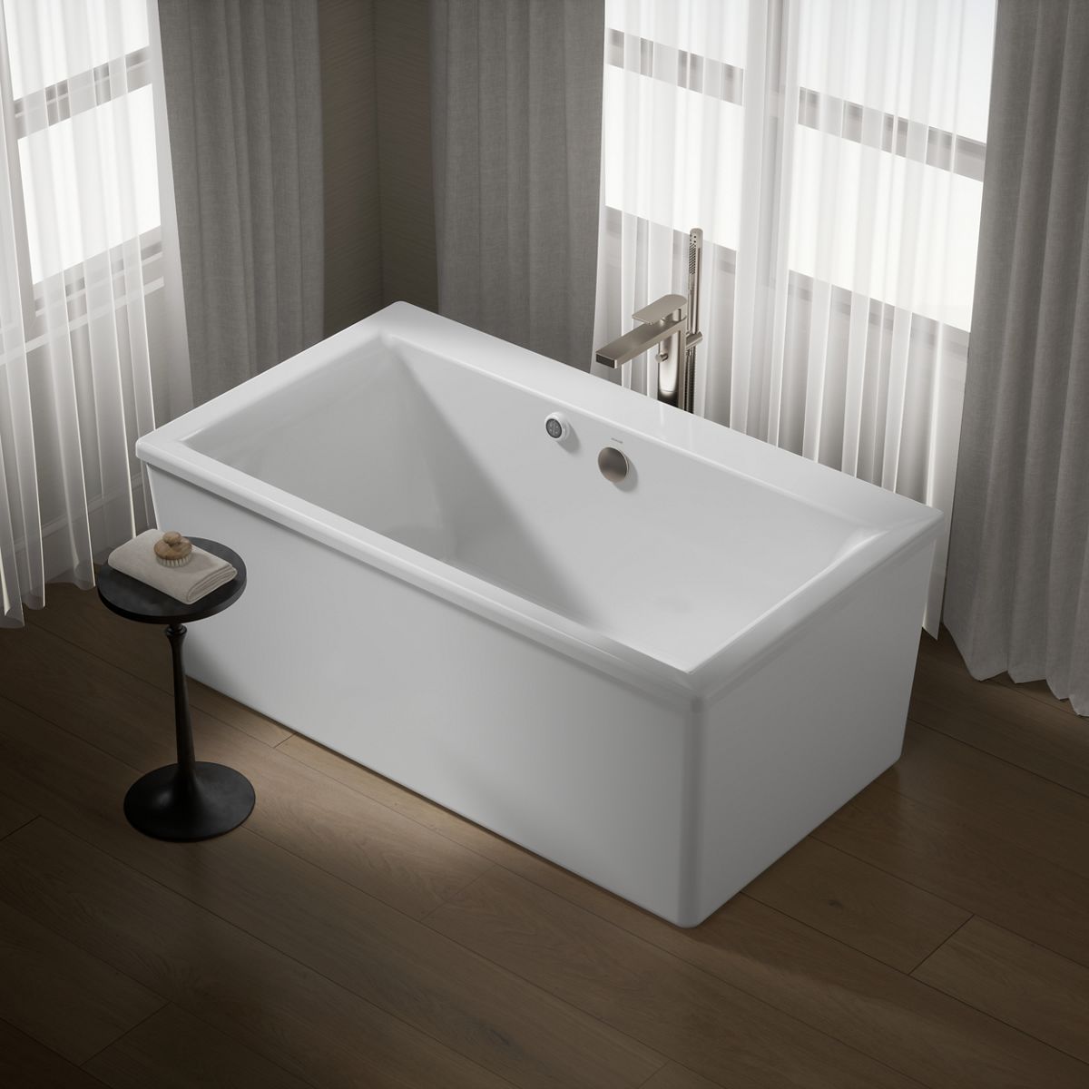 Products in use in close room view