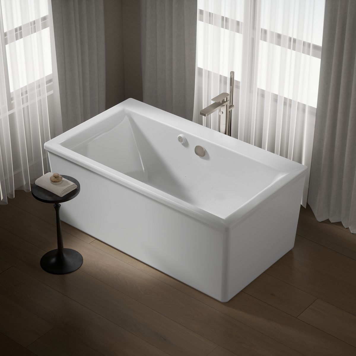Products in use in close room view