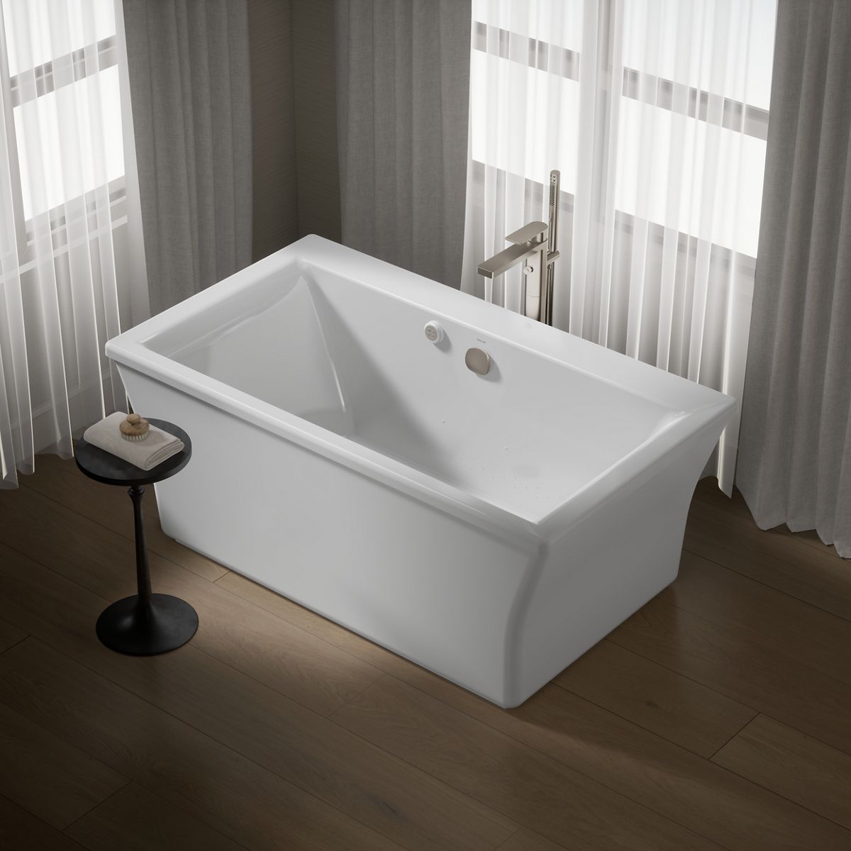 Products in use in close room view