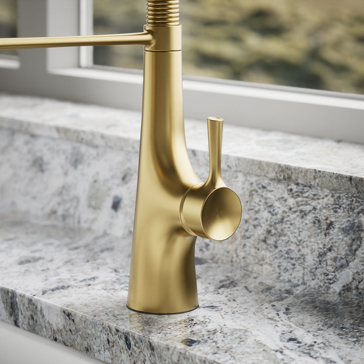 Tempered Semi-Professional Kitchen Sink Faucet | K-24662 | KOHLER